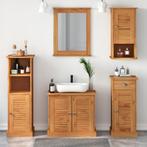 vidaXL Badkamermeubel Set met lade met plank 5 pcs, Huis en Inrichting, Badkamer | Badkamermeubels, Verzenden, Nieuw