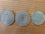Egypte. 5 Piastres- 1 Pound 1964-1968-1989 (Lot of 3 coins)