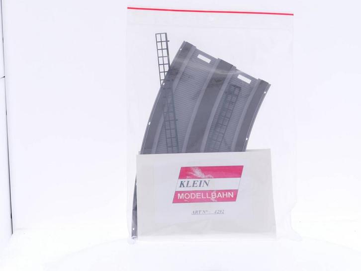 Schaal H0 Klein Modellbahn 4292 segmentbrug, 2 rijstroken..., Hobby en Vrije tijd, Modeltreinen | H0, Brug, Tunnel of Gebouw, Zo goed als nieuw