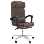 Luxe Kantoorstoel met Massage - Bruin - 35% Korting - OP=OP, Bruin, Verzenden, Nieuw, Bureaustoel