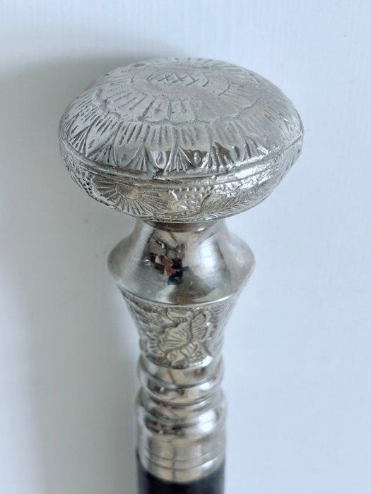 Wandelstok - hout en overige - Victoriaanse stijl stok, Antiek en Kunst, Curiosa en Brocante