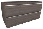 Tigris onderkast 100 x 46 cm houtnerf grijs, Huis en Inrichting, Ophalen of Verzenden, Nieuw