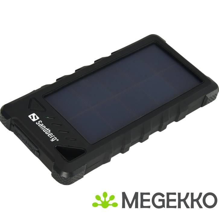 Sandberg Outdoor Solar Powerbank 16000, Telecommunicatie, Powerbanks, Nieuw, Verzenden