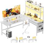 Gaming bureau - Gaming desk - Gaming tafel - 150x100 cm - Wi, Huis en Inrichting, Bureaus, Verzenden, Nieuw