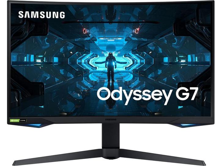 Samsung Odyssey G75T - 27 Gaming Monitor - 240Hz 1000R QLED, Computers en Software, Monitoren, Zo goed als nieuw, Verzenden