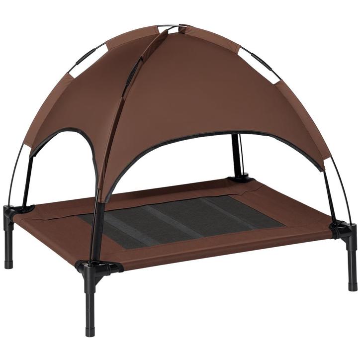 Hondenbed - LuxePaws - Verhoogd en ademend - Grijs, Dieren en Toebehoren, Hondenbenches, Nieuw, Ophalen of Verzenden