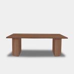 Tafel Boomstam Eikenhout  Half Rond  300x100, Nieuw