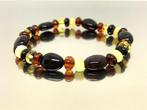 Elegante natuurlijke Baltische barnsteen armband - Barnsteen, Verzamelen, Mineralen en Fossielen