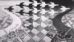 M.C. Escher (1898-1972), after - Day and Night, Antiek en Kunst