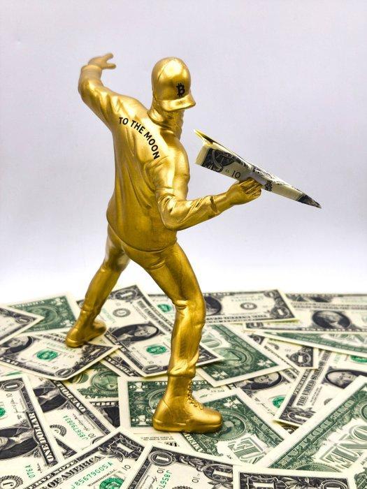 AMA - AMA • Pope (1985) - sculptuur, Inflationproof Bitcoin, Antiek en Kunst, Kunst | Designobjecten