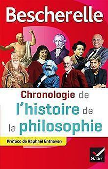 Bescherelle Chronologie de lhistoire de la philosophie:..., Livres, Livres Autre, Envoi