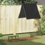 vidaXL Konijnenkooi Zilver 200 x 100 x 210 cm Gegevens staal, Dieren en Toebehoren, Verzenden, Nieuw