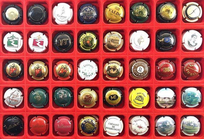 Collectie champagnecapsules - Grote partij capsules van de, Antiquités & Art, Antiquités | Jouets