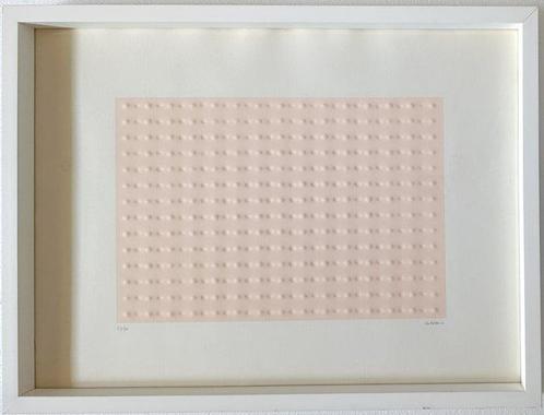 Enrico Castellani (1930-2017) - Rilievo rosa, Antiek en Kunst, Antiek | Overige Antiek
