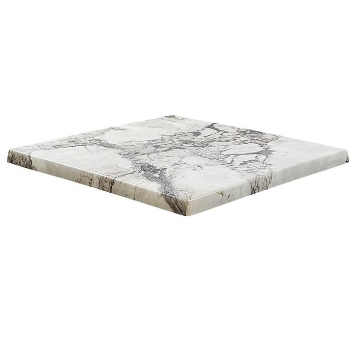 Tafelblad | ALMERIA | Marmerlook (Beige) | In-/Outdoor |, Zakelijke goederen, Horeca | Keukenapparatuur, Nieuw in verpakking, Verzenden