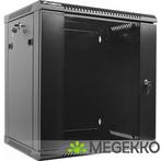Lanberg WF01-6412-10B rack 12U Wandrek Zwart, Verzenden, Nieuw