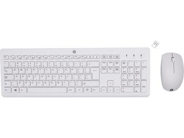 HP 230 - Draadloos Toetsenbord en Muis - Qwerty - Wit, Verzenden, Nieuw