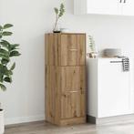 vidaXL Apothekerskast 40x41x118 cm bewerkt hout artisanaal, Verzenden, Nieuw