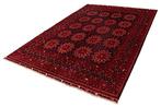 Afghan, Buchara, Traditioneel handgemaakt rood tapijt van, Nieuw
