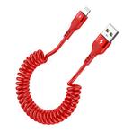 Spiraal Oplaadkabel voor iPhone Lightning - 1 meter - 2.4A, Verzenden, Nieuw