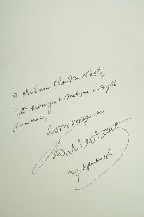 Signé; Pierre-Yves Trémois / Henry de Montherlant -, Antiek en Kunst, Antiek | Boeken en Manuscripten