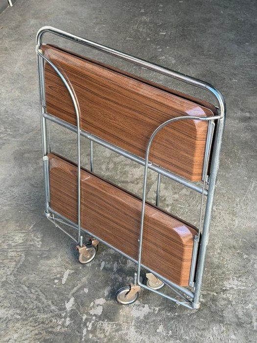 Serveerwagen - Metaal, Plastic, Hout - Carrello vintage, Antiquités & Art, Art | Objets design