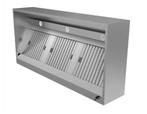 RVS Afzuigkap 280cm, boxmodel, zonder motor