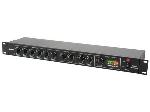 Citronic ML622 1U 6x Microfoon 2x Lijn 19 Rack Mixer, Musique & Instruments, Microphones