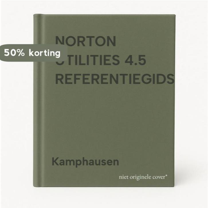 NORTON UTILITIES 4.5 REFERENTIEGIDS 9789022937037 Kamphausen, Livres, Livres Autre, Envoi