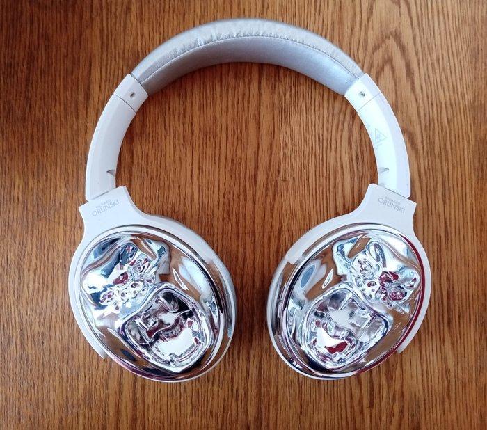 Richard Orlinski (1966) - Headphones Kong (chrome argent), Antiek en Kunst, Kunst | Designobjecten