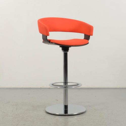 Design barkruk Allermuir Mollie - Oranje, Huis en Inrichting, Stoelen, Gebruikt, Ophalen of Verzenden