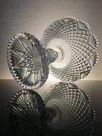 Val Saint Lambert - Serveerschaal - Coupe sur Pied Diamants, Antiek en Kunst