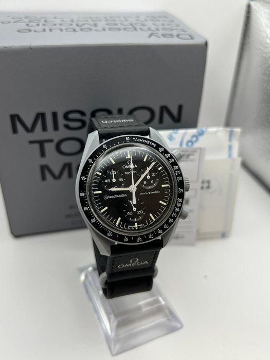 Omega x Swatch - MoonSwatch - Mission to the Moon - Sans, Handtassen en Accessoires, Horloges | Heren
