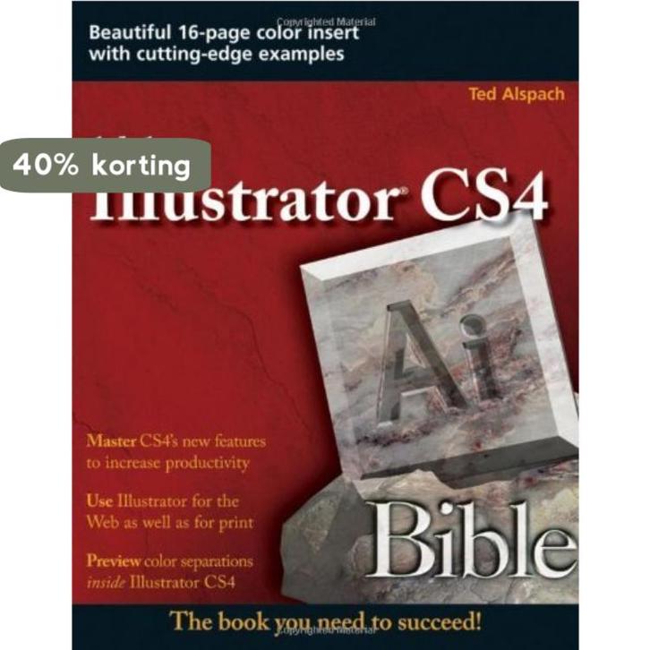Illustrator CS4 Bible 9780470345191 Ted Alspach, Boeken, Taal | Engels, Gelezen, Verzenden