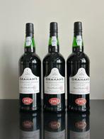1992 Grahams - Douro Late Bottled Vintage Port - 3 Flessen, Nieuw