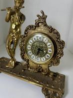 Wekker - autre - - Verguld brons - 1920-1930, 1940-1950, Antiek en Kunst