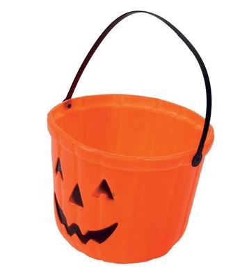 Halloween Pompoen Snoepbak 20cm, Verzenden