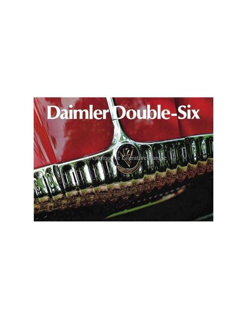 1972 DAIMLER DOUBLE-SIX BROCHURE ENGELS, Boeken, Auto's | Folders en Tijdschriften