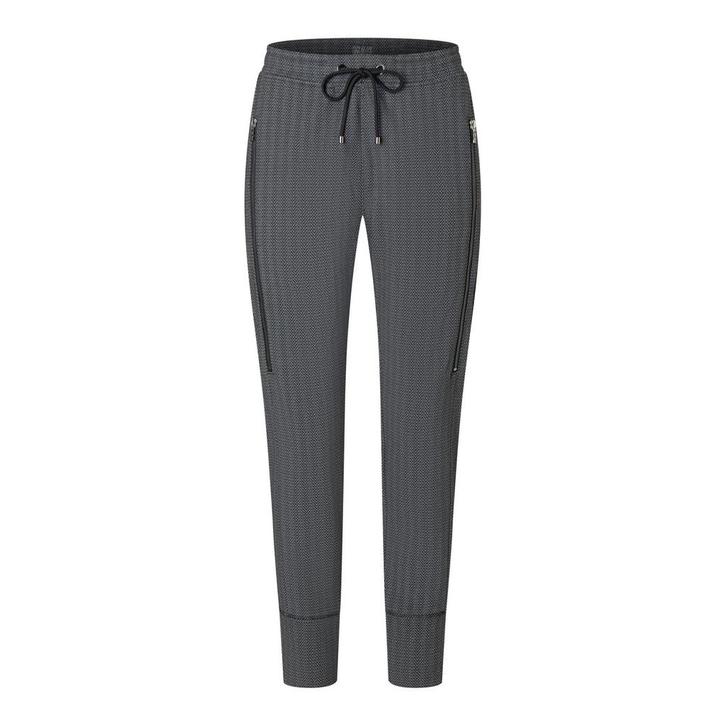MAC • grijze Future 2.0 zigzag broek • 36, Kleding | Dames, Broeken en Pantalons, Grijs, Nieuw, Maat 36 (S), Verzenden