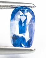 Zonder Minimumprijs Saffier  - 0.87 ct - Antwerp Laboratory, Handtassen en Accessoires, Edelstenen, Nieuw