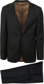 Suitable Kostuum Wol Uni Zwart maat Overige maten Heren, Kleding | Heren, Kostuums en vesten, Verzenden, Zwart, Nieuw, Overige maten