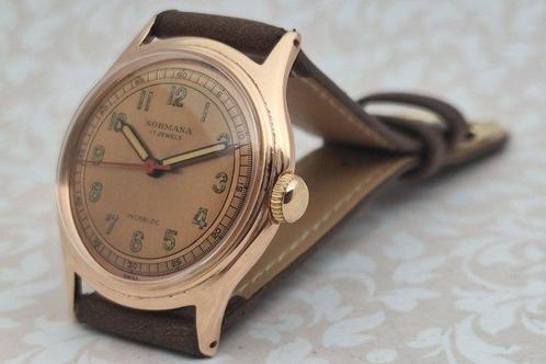Normana - Vintage - Sans Prix de Réserve - 136633 - Homme -, Handtassen en Accessoires, Horloges | Heren