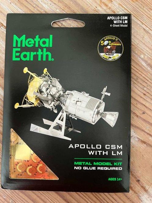 METAL EARTH - Kit de jouet à monter Lot de 4 puzzle 3D METAL, Antiek en Kunst, Antiek | Overige Antiek