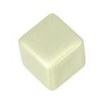 Knop Kubus zamak 20 mm mat messing, Huis en Inrichting, Nieuw