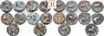 Lot 10 x Tetradrachmen Indien: Kushan Soter Megas, ca 55-105, Timbres & Monnaies, Monnaies | Amérique, Verzenden