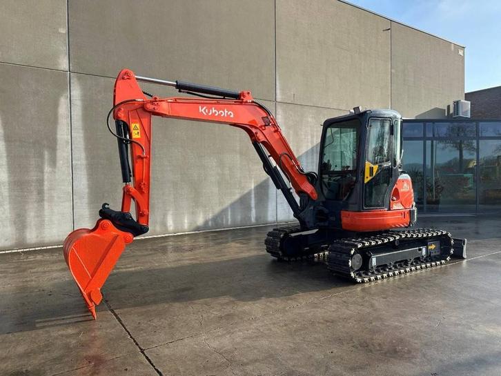 Veiling: Rupsgraafmachine Kubota KX155-3SZ Diesel 2013, Articles professionnels, Machines & Construction | Grues & Excavatrices