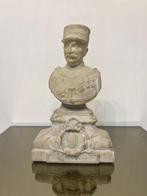 Buste, generale Joffre (1852-1931) - 25 cm - Marbre, Antiquités & Art
