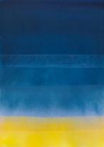 Anton Kaestner - #233 - L -  Hommage à Rothko - Bleu Orange