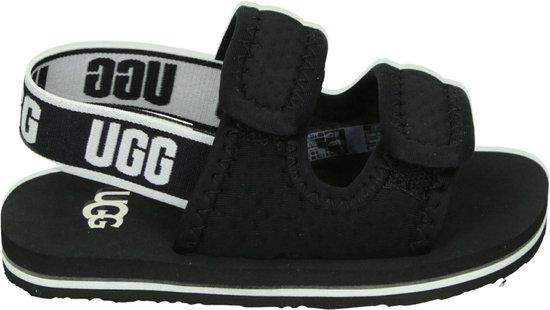 UGG Lennon Slingback Unisex Sandalen - Black - Maat 27,5, Handtassen en Accessoires, Uiterlijk | Parfum, Nieuw, Verzenden