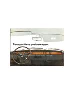 1968 VOLKSWAGEN 411 BROCHURE NEDERLANDS, Nieuw